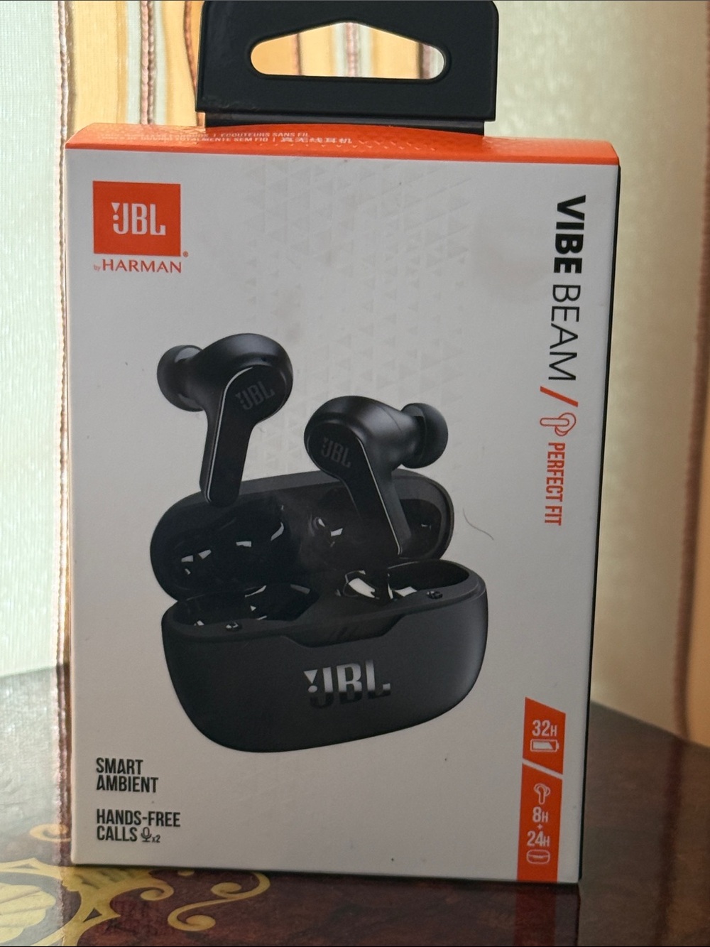 JBL Vibe Beam True Wireless Earbuds - Black